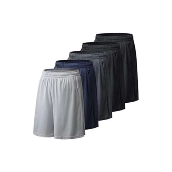 Athletic Shorts for Men with Pockets and Elastic Waistband Quick Dry Activewear