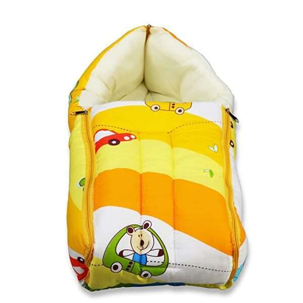 Baby Bed, Sleeping Bag & Carry Nest, Cotton Baby Bedding for New Born & Infant