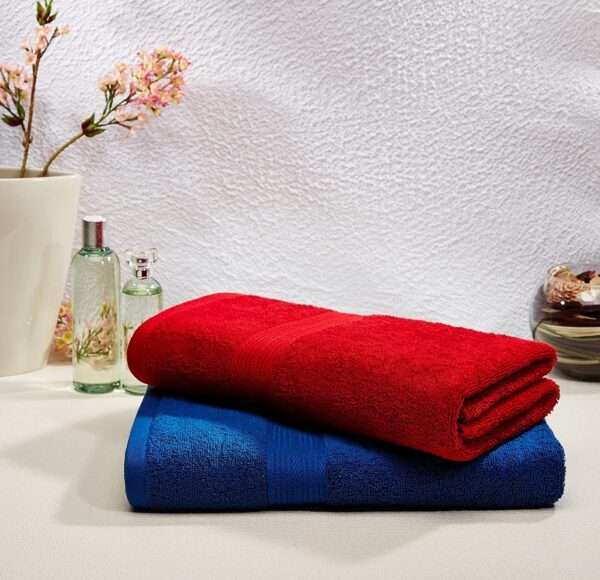 Cotton 2 Piece Bath Towel Set - Image 3