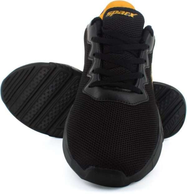 Running Shoes For Men  (Black, Gold)