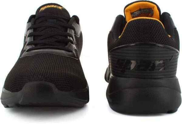 Running Shoes For Men  (Black, Gold) - Image 2