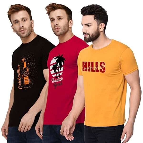 Men's Classic Fit T-Shirt (Pack of 3) - Image 4