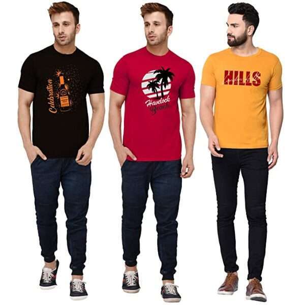 Men's Classic Fit T-Shirt (Pack of 3) - Image 3