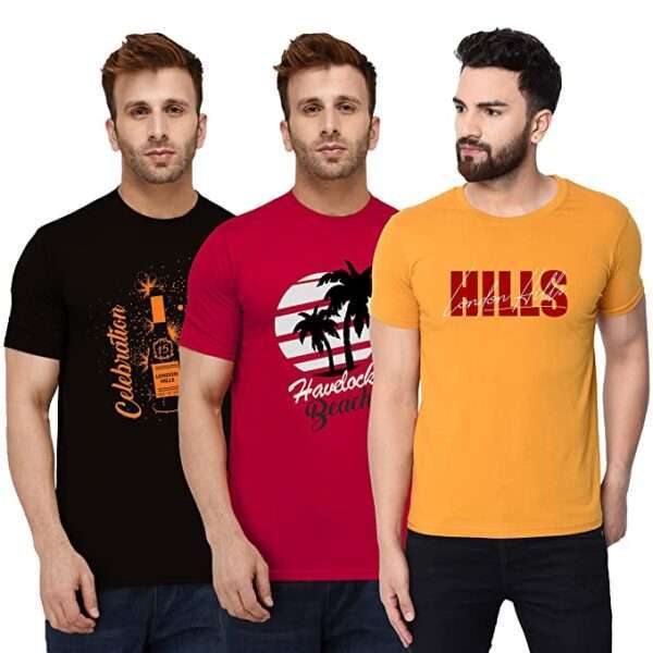 Men's Classic Fit T-Shirt (Pack of 3)