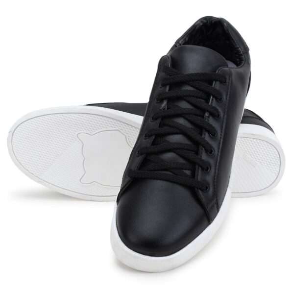 Men Black Sneakers - Image 2